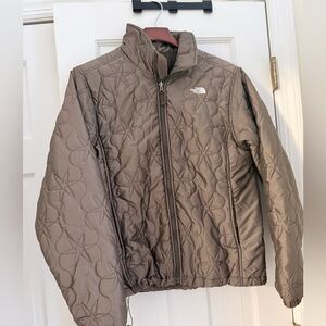 The North Face Tan Quilted Jacket